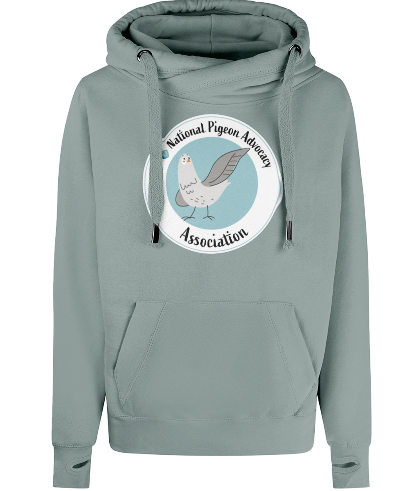 N.P.A.A. Adults Luxury Cross Neck Hoodie